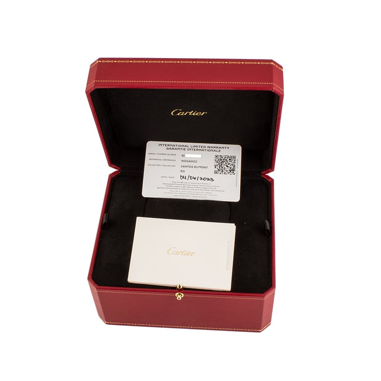 Cartier Santos Dumont 18k Rose Gold