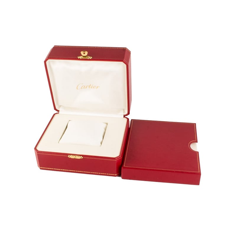 Pre-Owned Cartier Santos Galbee Ref W20099C4 Steel & 18k Yellow Gold