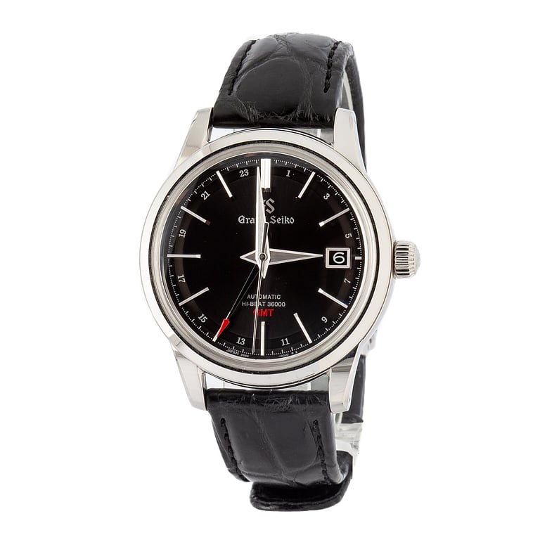 Pre-Owned Grand Seiko Elegance Collection SBGJ219 Black Dial