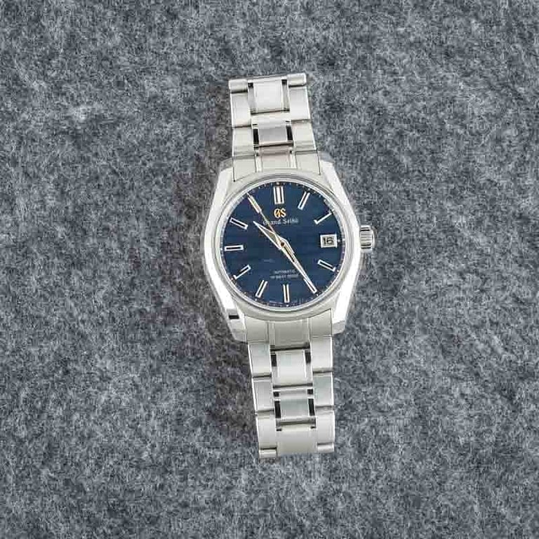 Pre-Owned Grand Seiko Heritage Collection SBGH273 Blue Dial
