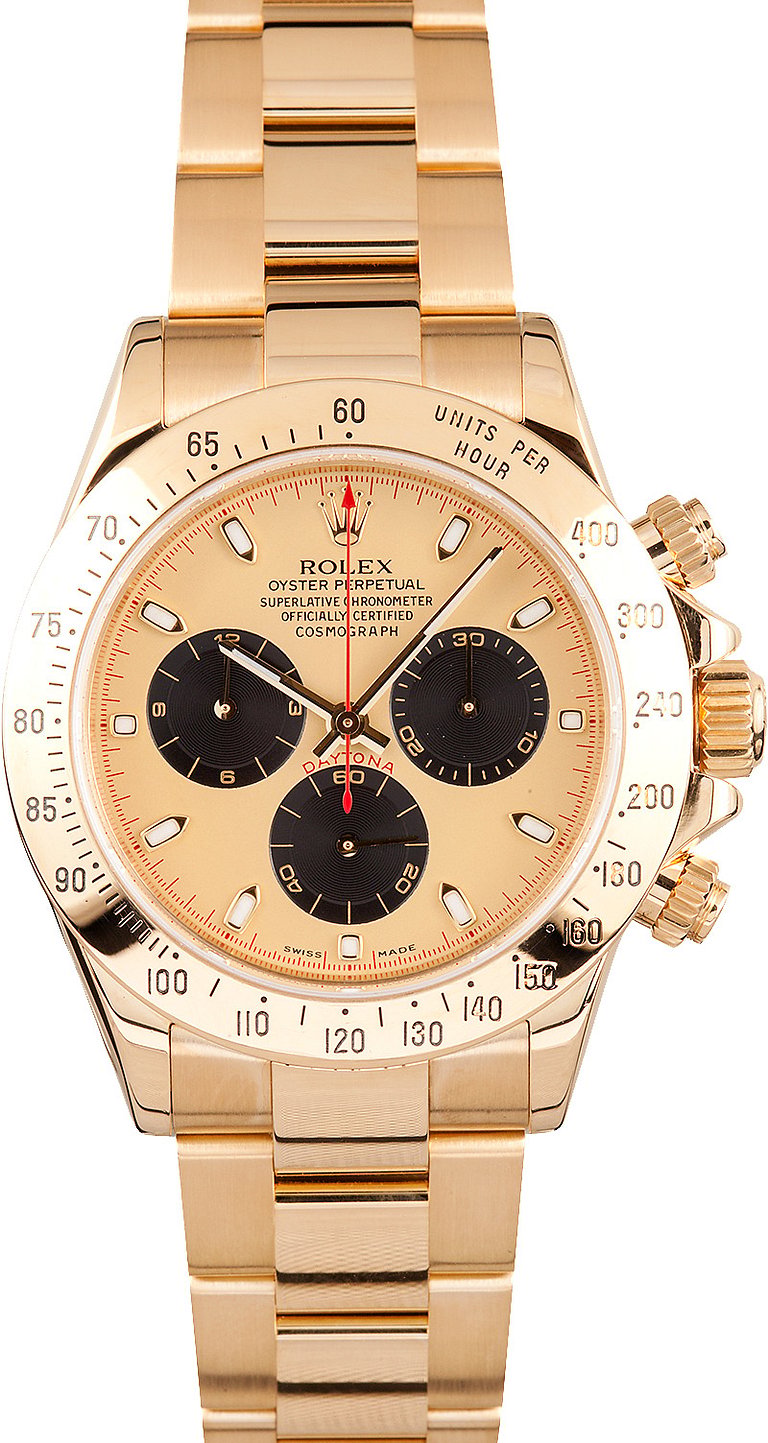Rolex Daytona 18K Yellow Gold