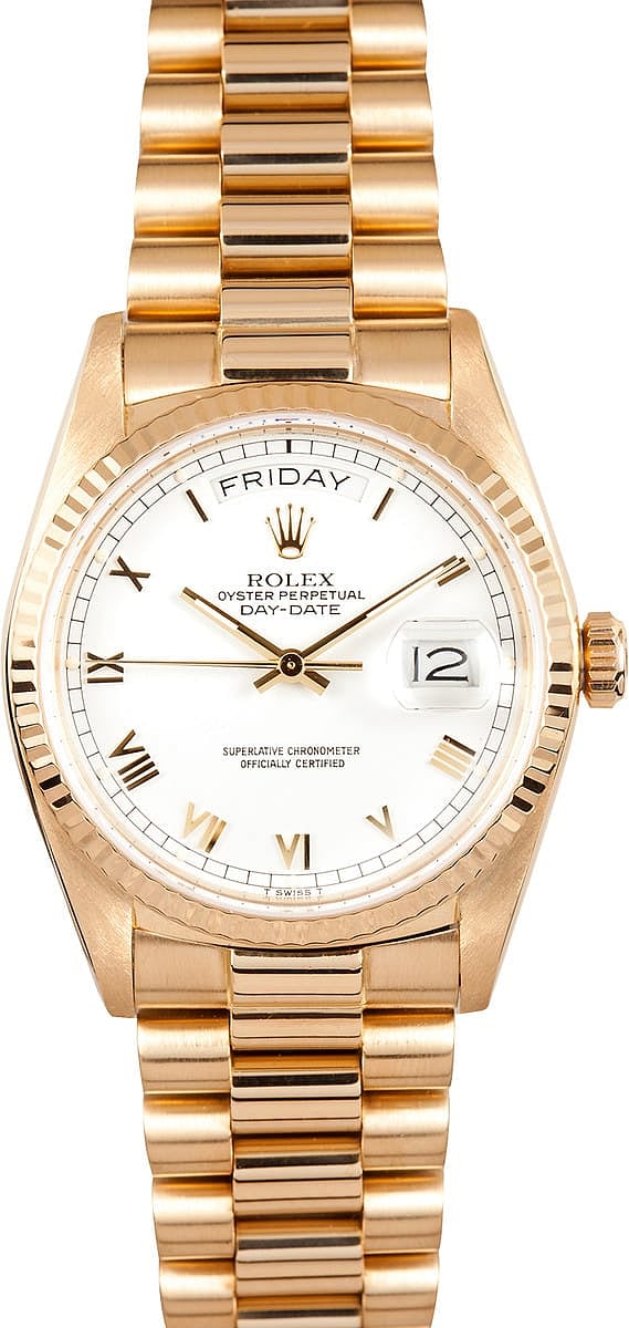 Used Rolex Day Date 18038