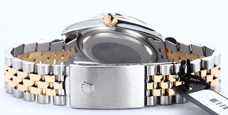 Rolex Black Datejust 16013 Two-Tone