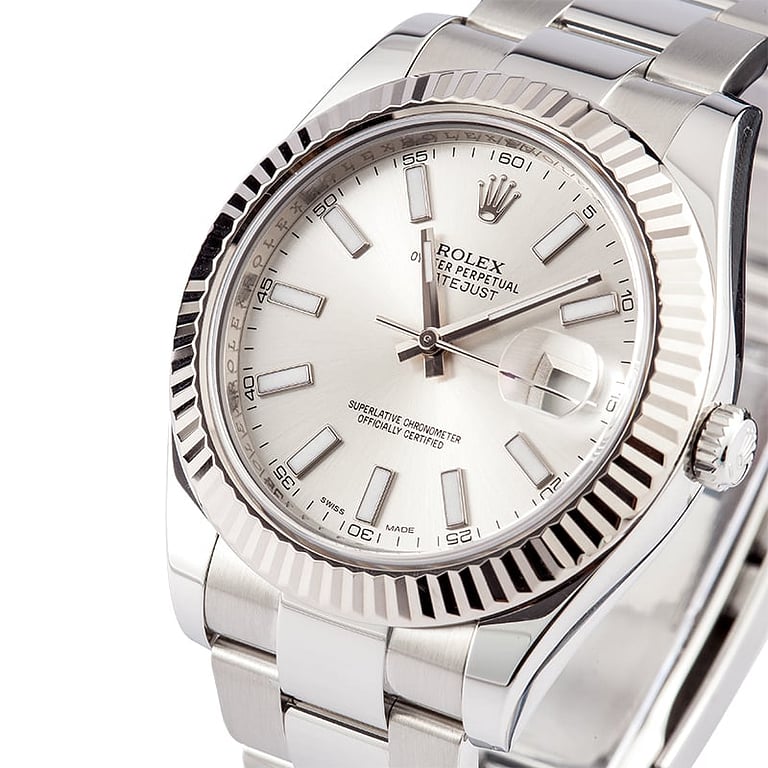 Rolex Datejust II 116334 41MM White Gold Bezel