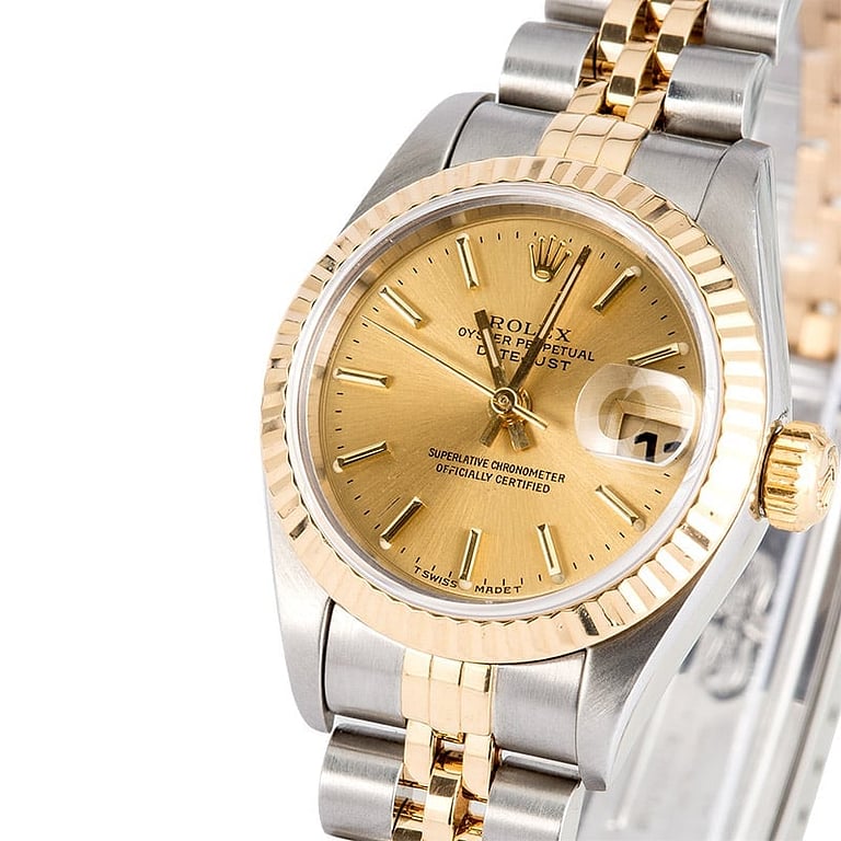 Rolex Two-Tone Ladies 26MM Datejust 69173