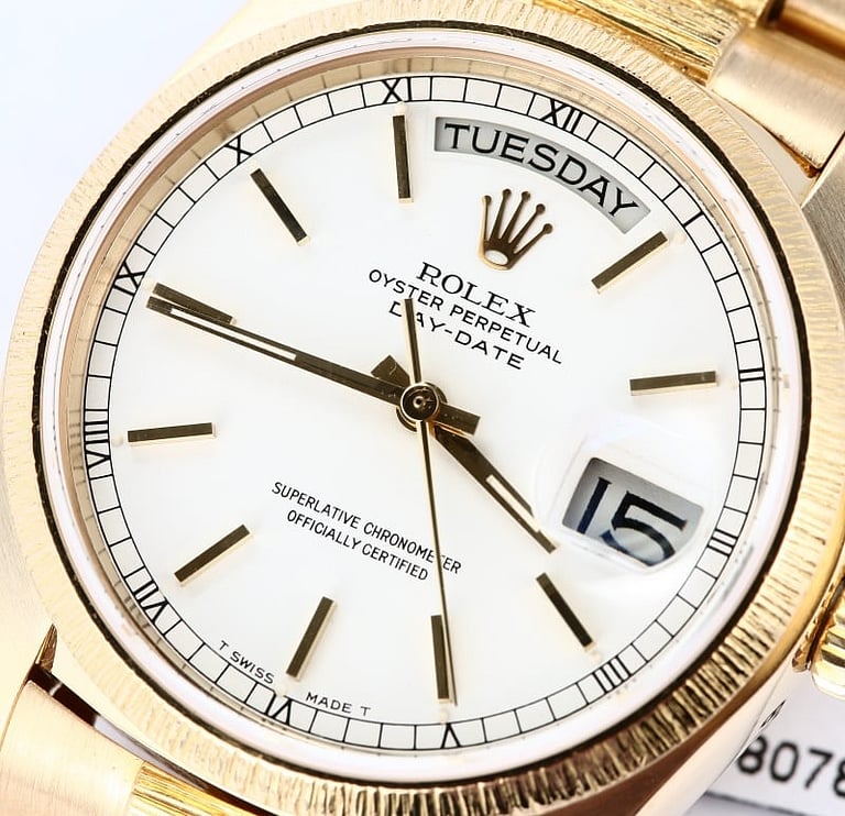 Rolex Presidential Day-Date Bark Finish 18078