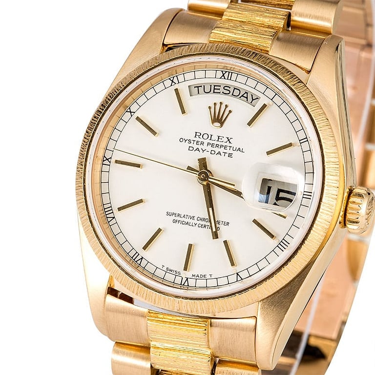 Rolex Presidential Day-Date Bark Finish 18078