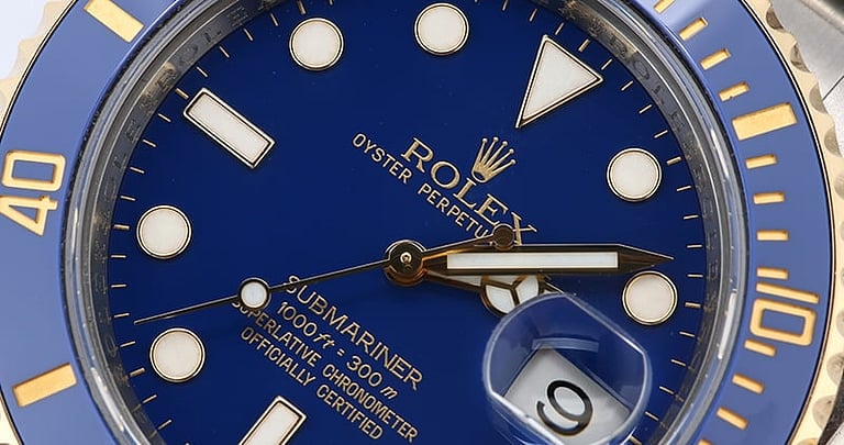 PreOwned Rolex Submariner 116613 Two Tone Oyster