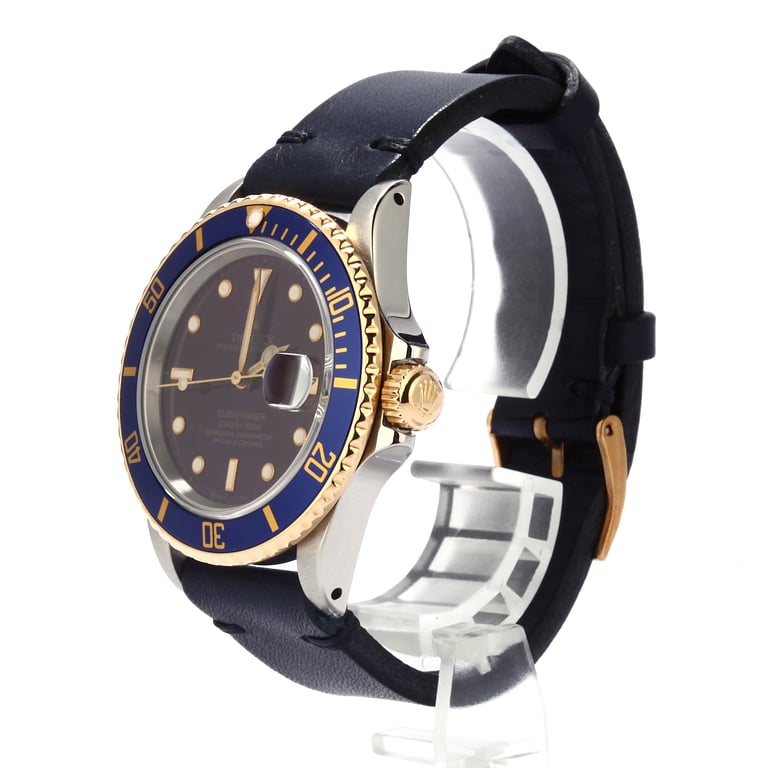 Pre Owned Rolex Submariner 16803 Leather Strap