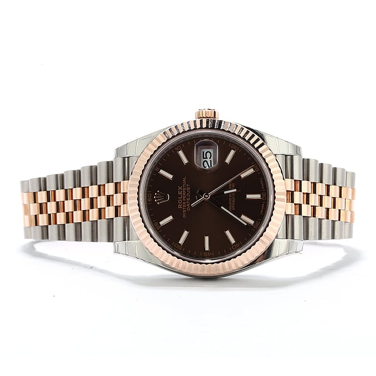 Unworn Rolex Datejust 126331 Two Tone Everose Oyster