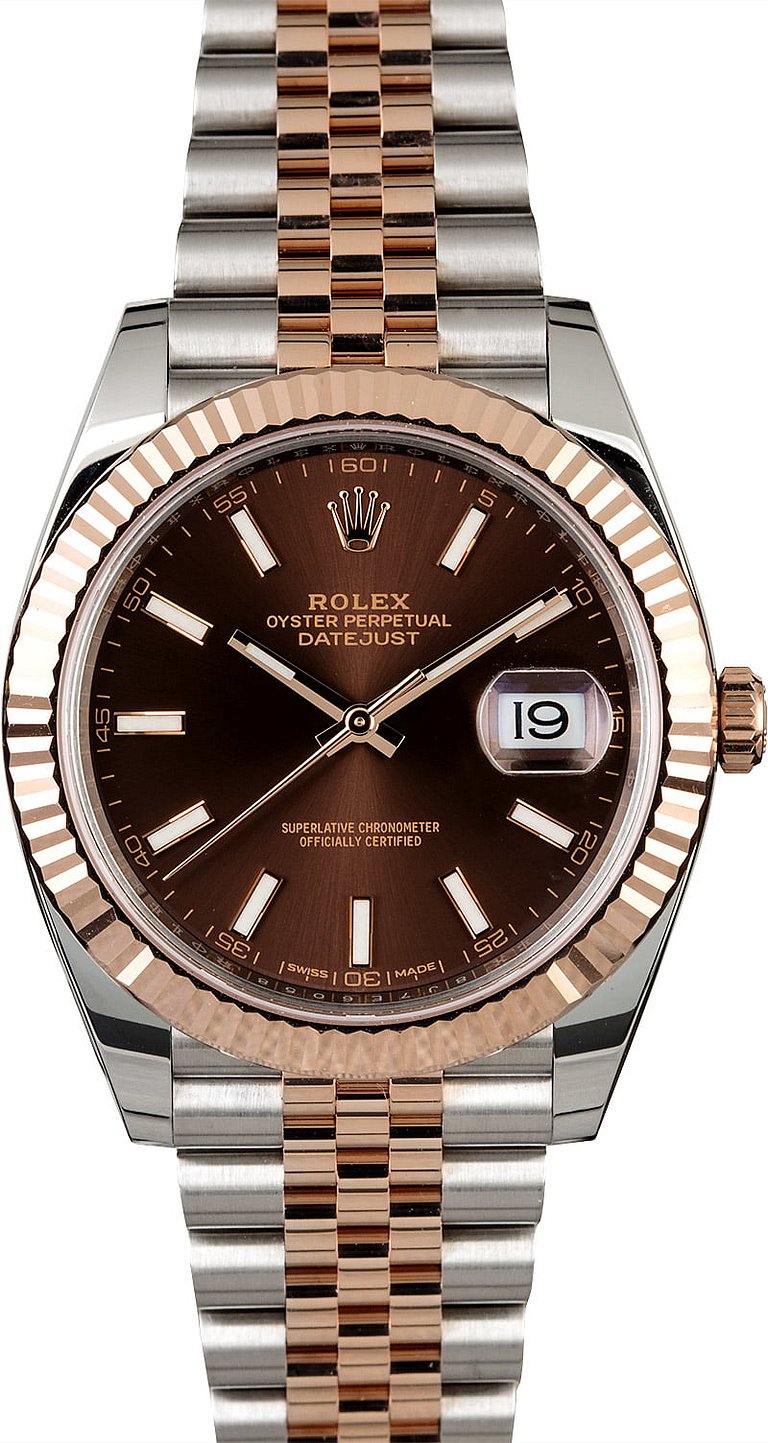 Unworn Rolex Datejust 126331 Two Tone Everose Oyster