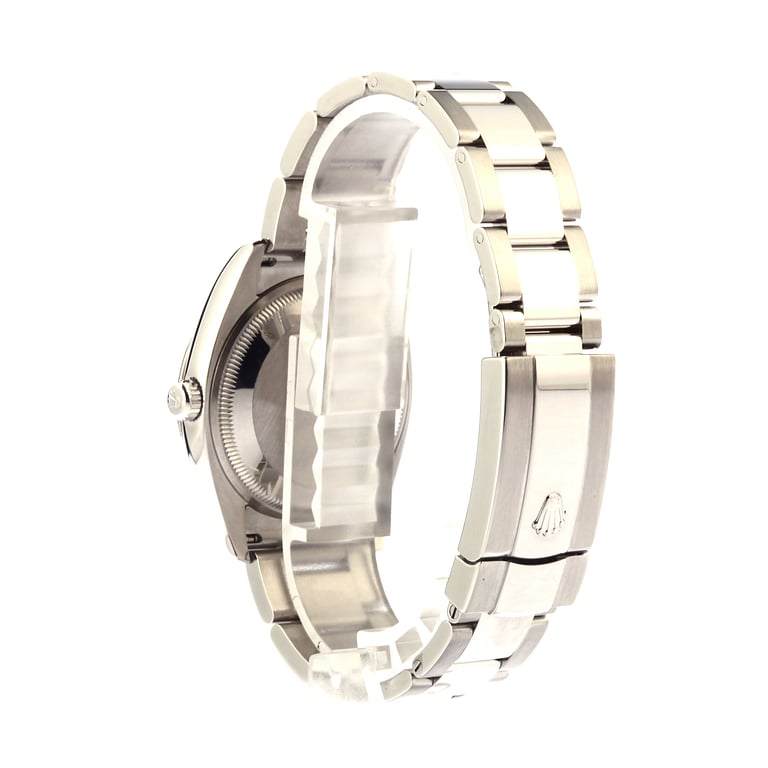 Rolex Date 115234 Silver Luminous Index Dial
