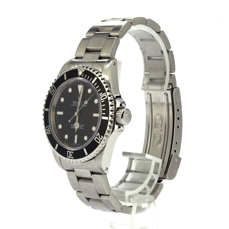 Rolex No Date Submariner 14060 Black Luminous Dial