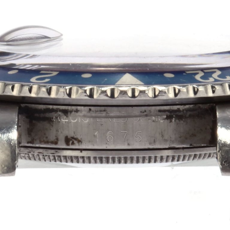 Mens Vintage Rolex Pepsi GMT-Master 1675