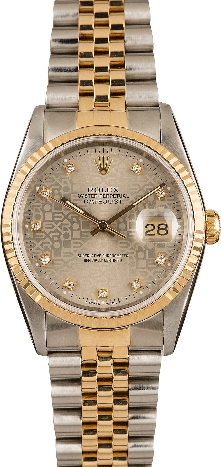 Rolex DateJust Jubilee Diamond Dial 16233