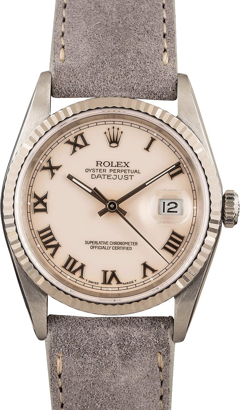 Datejust Rolex Steel 16234