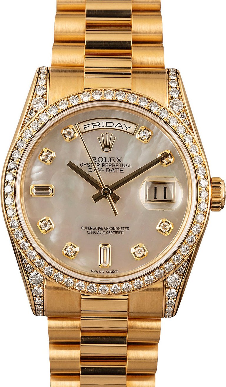 Buy Used Rolex President 118388 | Bob's Watches - Sku: 147177 x