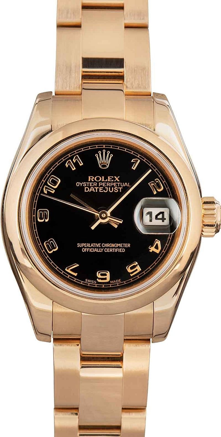 Ladies Datejust 179165 Everose Gold