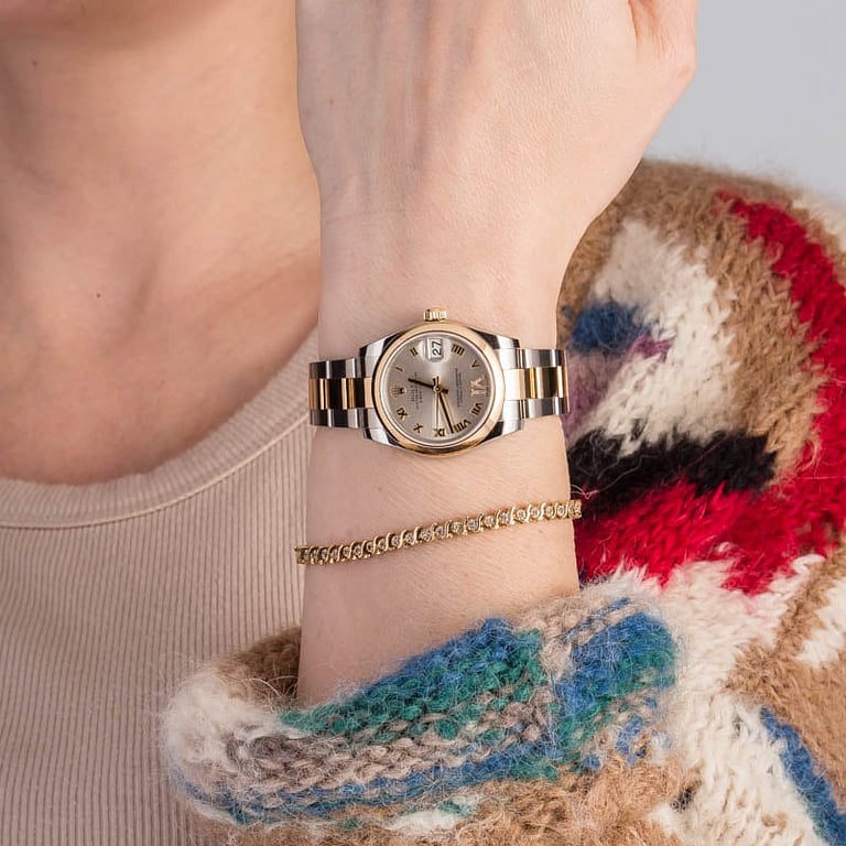 Pre-Owned Rolex Datejust 178243 Two Tone