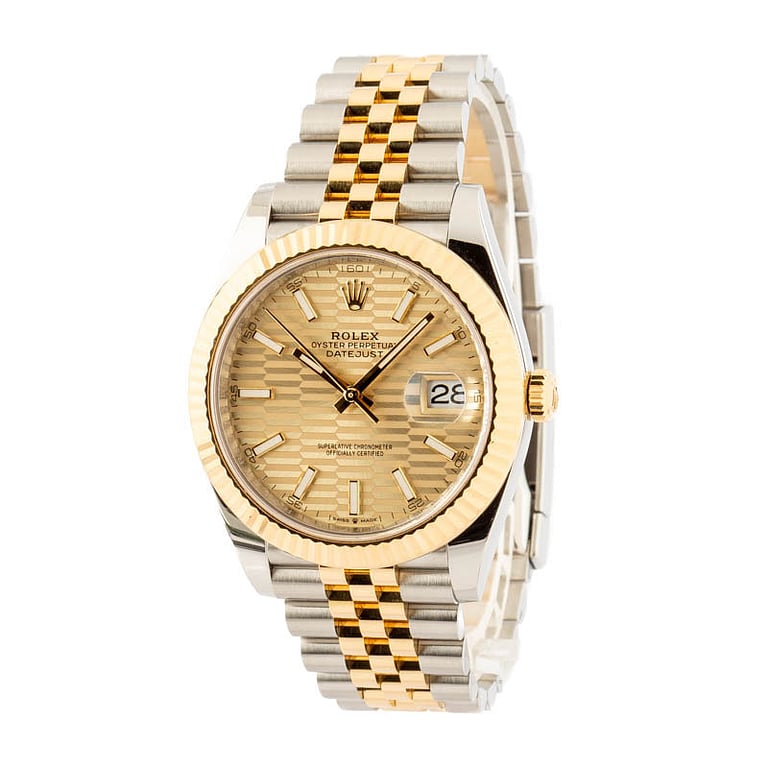 Rolex Datejust 41 Ref 126333 Fluted Motif Dial