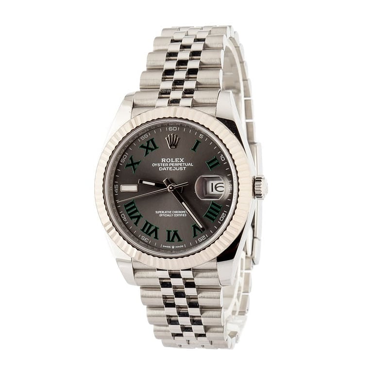 Rolex Datejust 41 Ref 126334 Wimbledon Dial