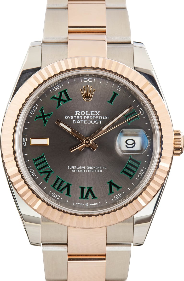 Used Wimbledon Dial Rolex Datejust 41 ref 126331