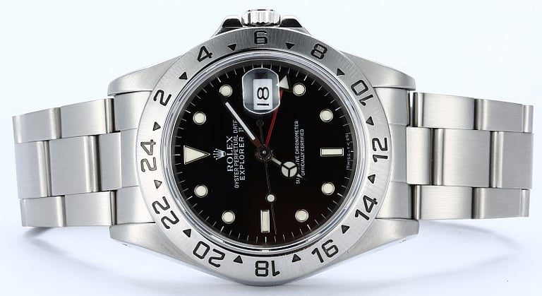 Rolex Explorer II Black Dial 16570 Certified Pre-Owned