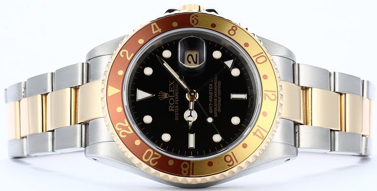 Rolex GMT Master II 16713 Root Beer Bezel