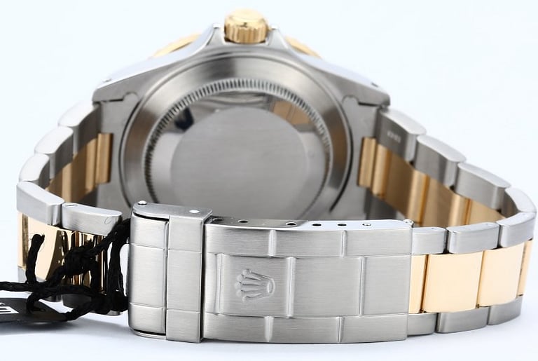 Rolex Submariner 16613 Silver Serti Dial