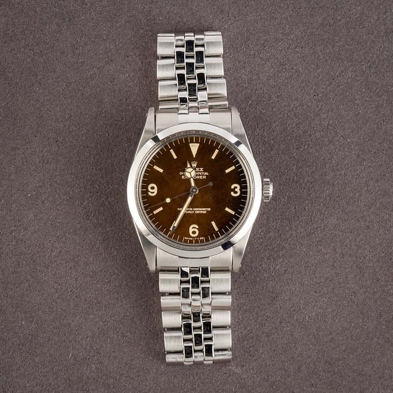 Rolex Explorer 1016 Tropical Dial