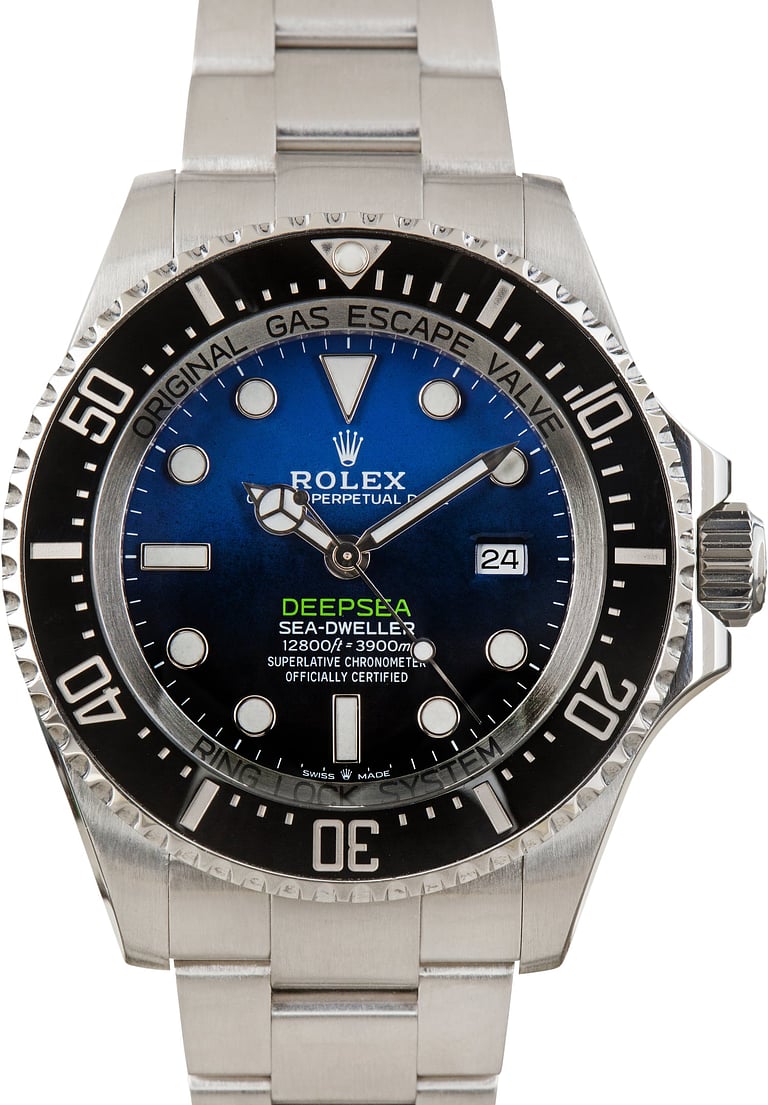 Pre-Owned Rolex Sea-Dweller James Cameron 126660 Dark Blue
