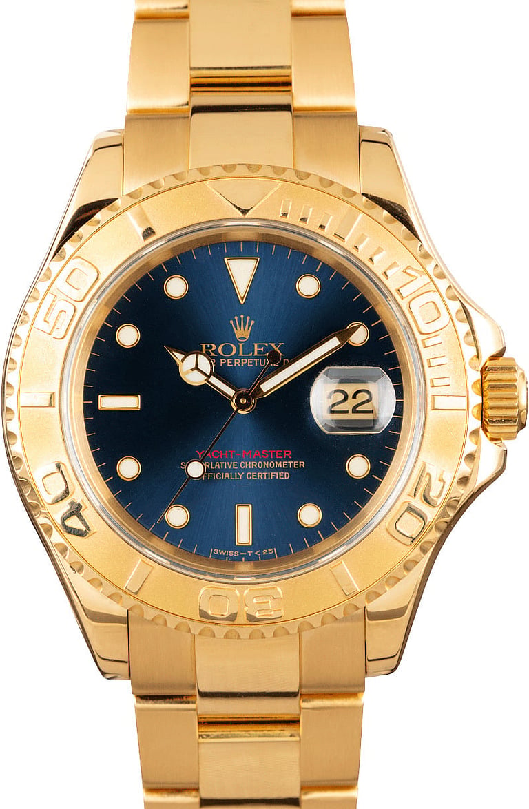 Buy Used Rolex Yacht-Master 16628 | Bob's Watches - Sku: 136361 x