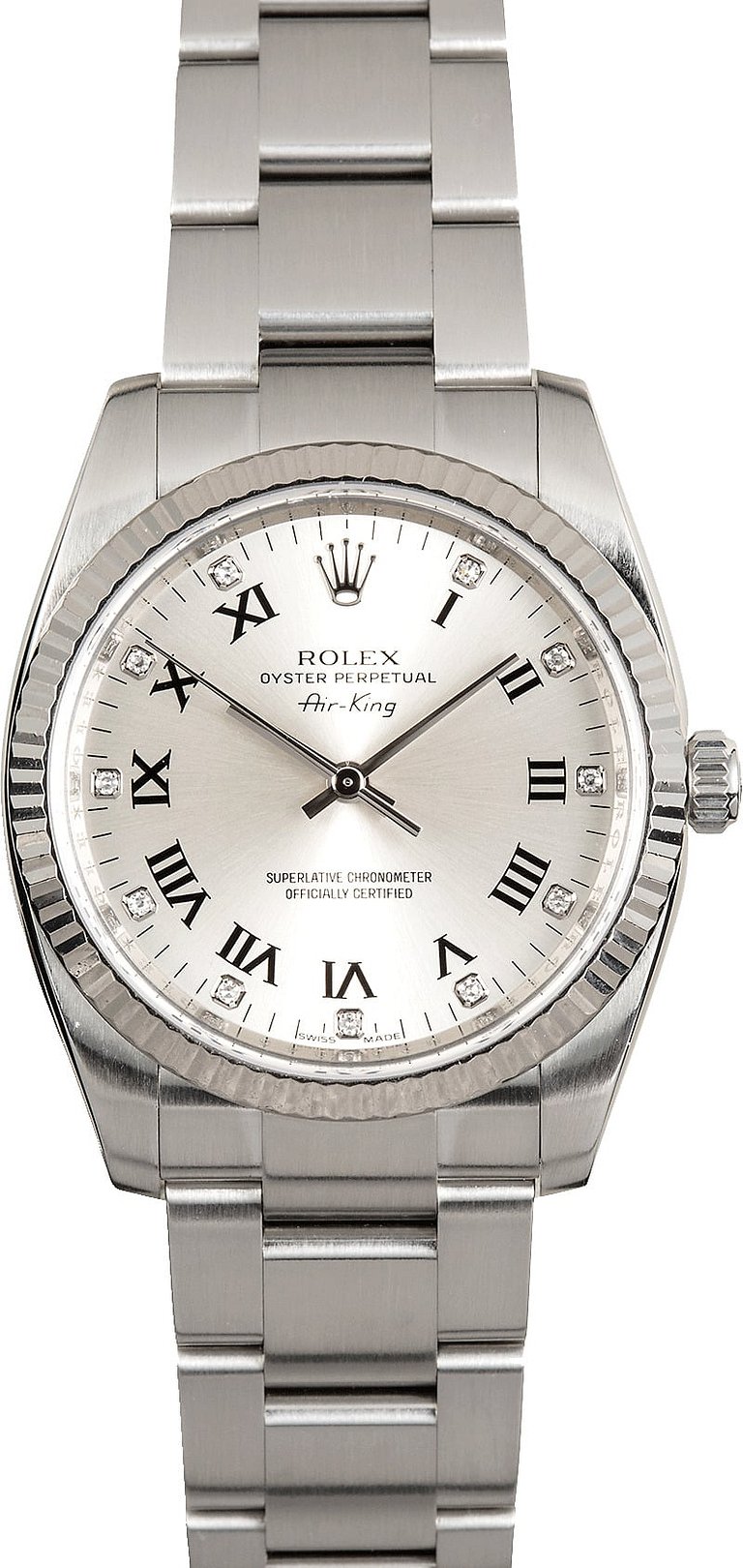 Rolex Air-King 114234 Diamond Dial