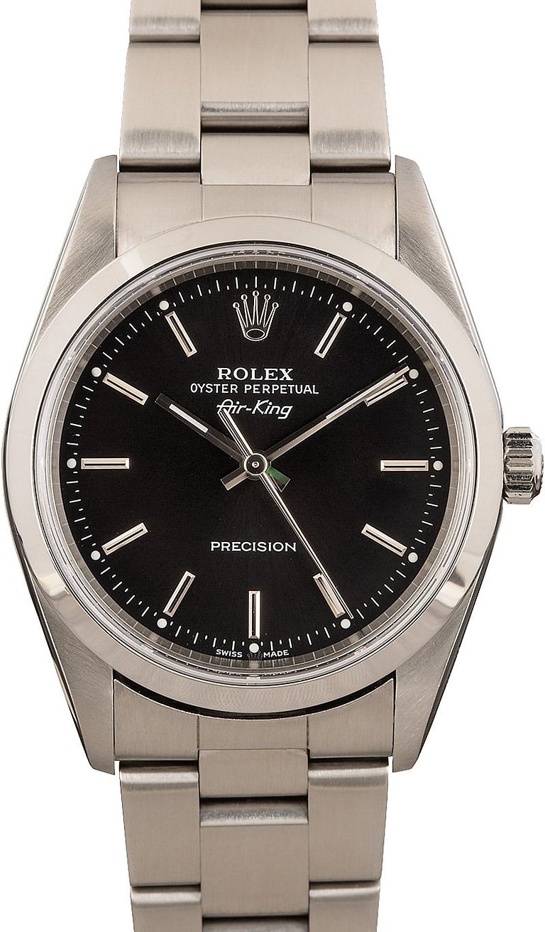 Rolex AirKing 14000M Black Dial