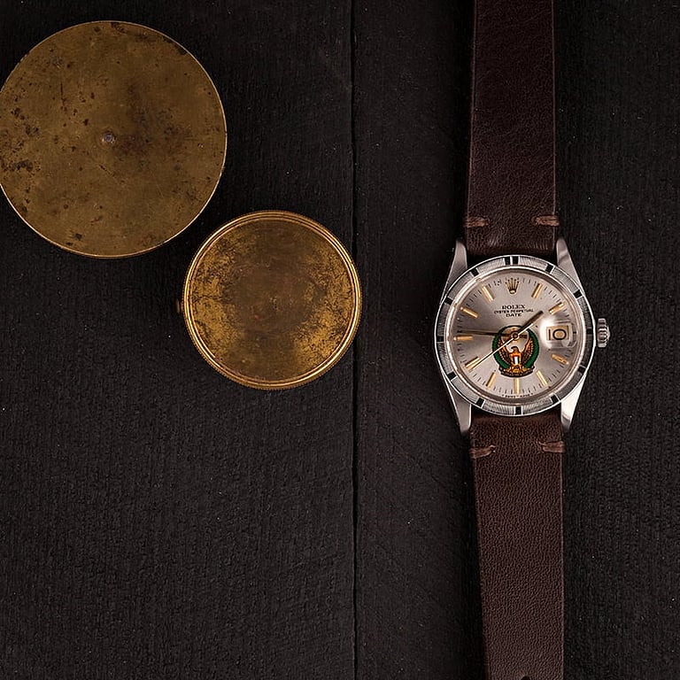 Used Rolex Date 1501 UAE Private Label Dial