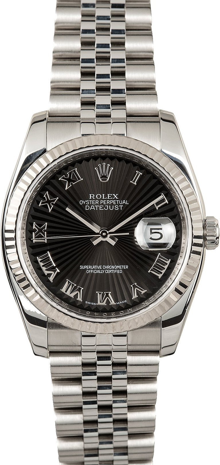 Rolex Datejust 116234 Black Sunbeam