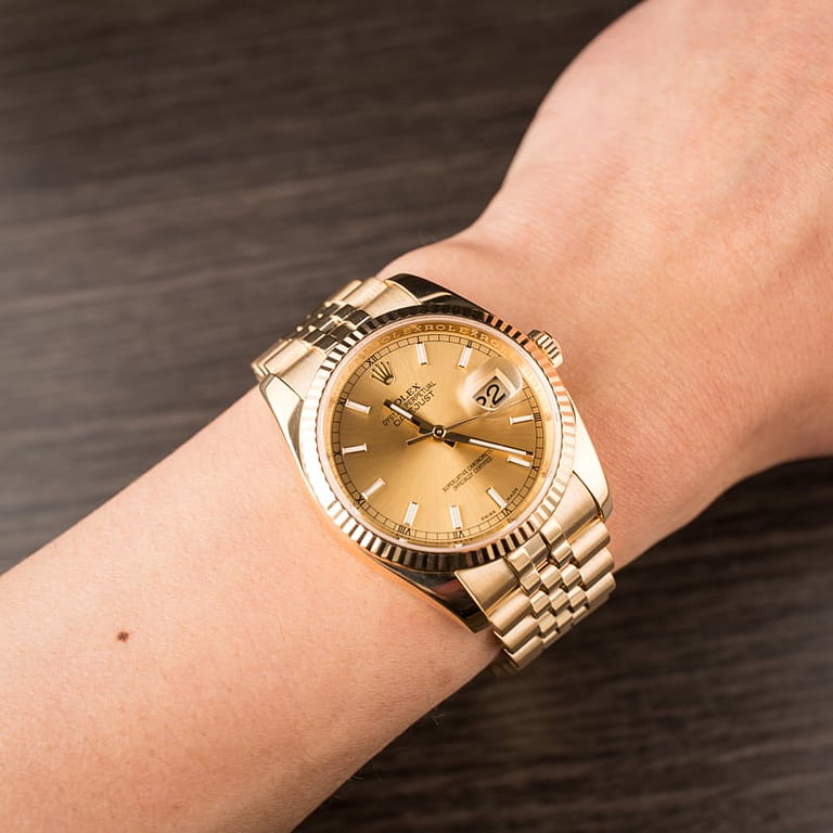 Buy Used Rolex DateJust 116238CSJ | Bob's Watches - Sku: 125173