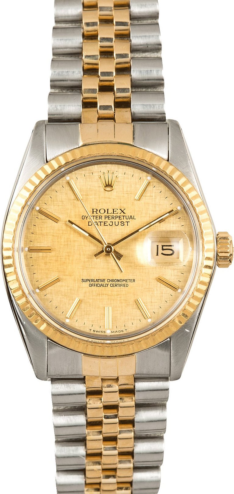 Rolex Datejust 16013 Two-Tone Jubilee