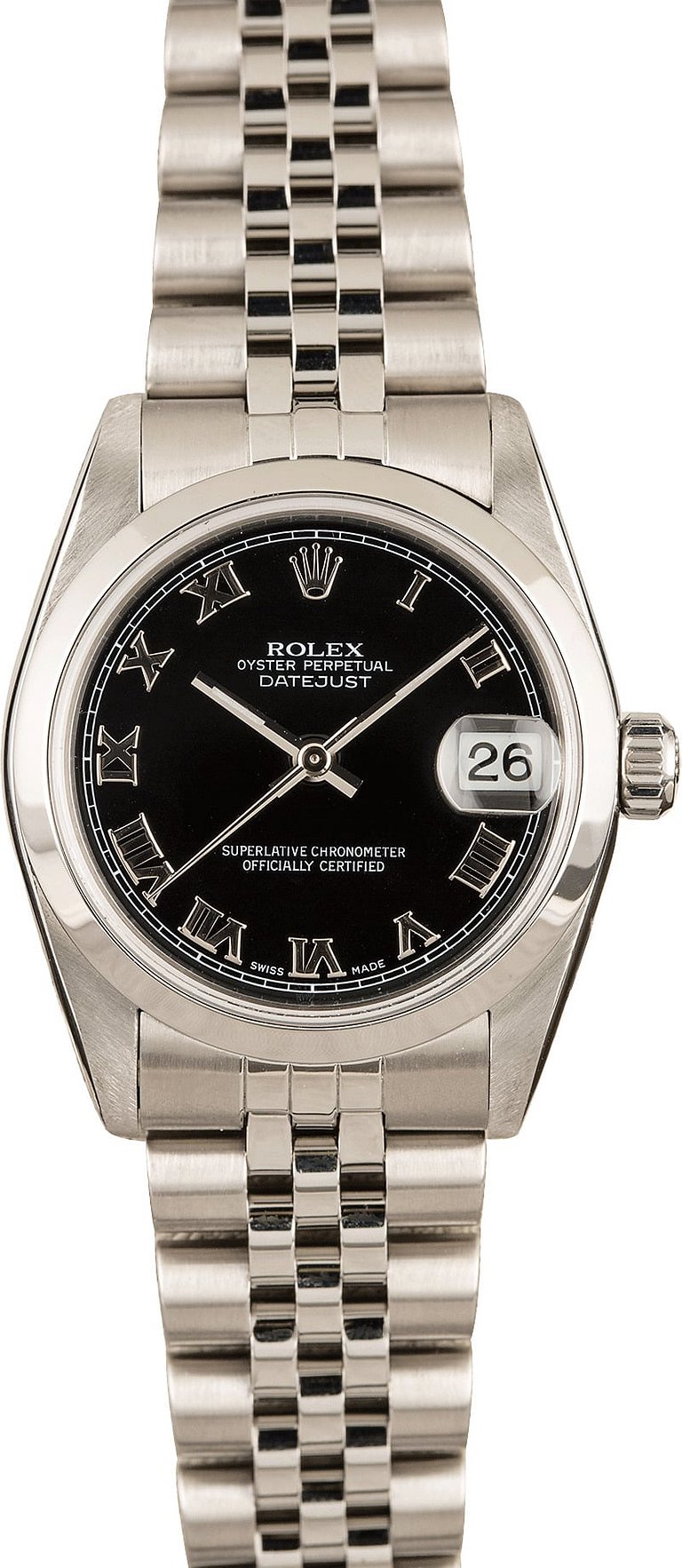 Rolex 31MM Datejust 78240 White Roman Dial