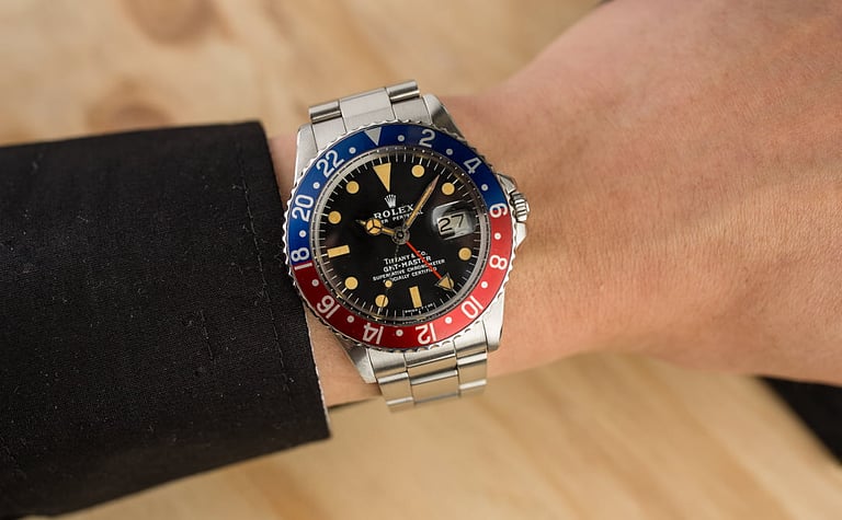 Vintage 1978 Rolex GMT-Master 1675 with Tiffany & Co Dial
