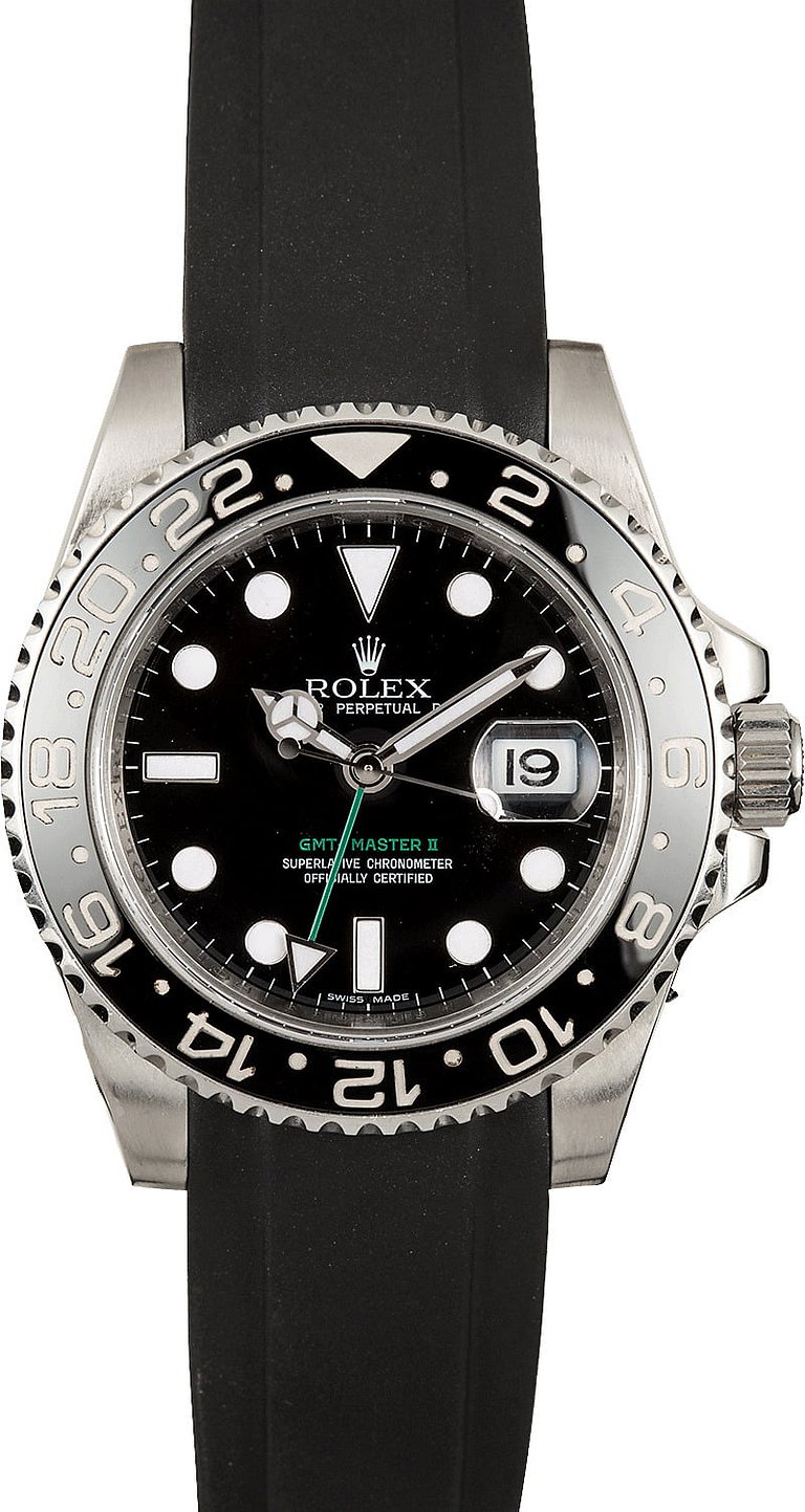 Rolex GMT-Master II Ceramic 116710 Rubber Strap