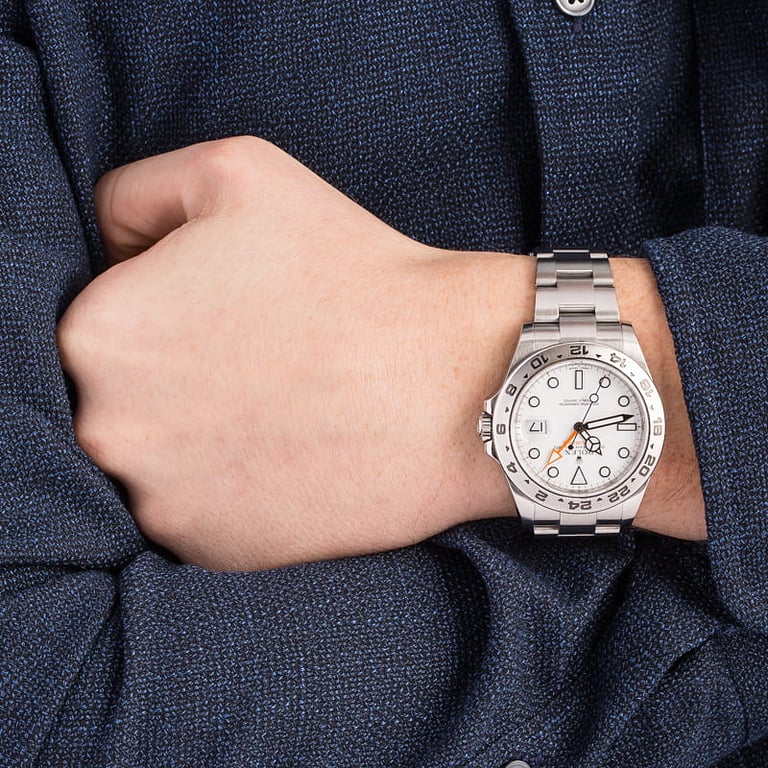 Rolex Explorer II 216570 White Dial