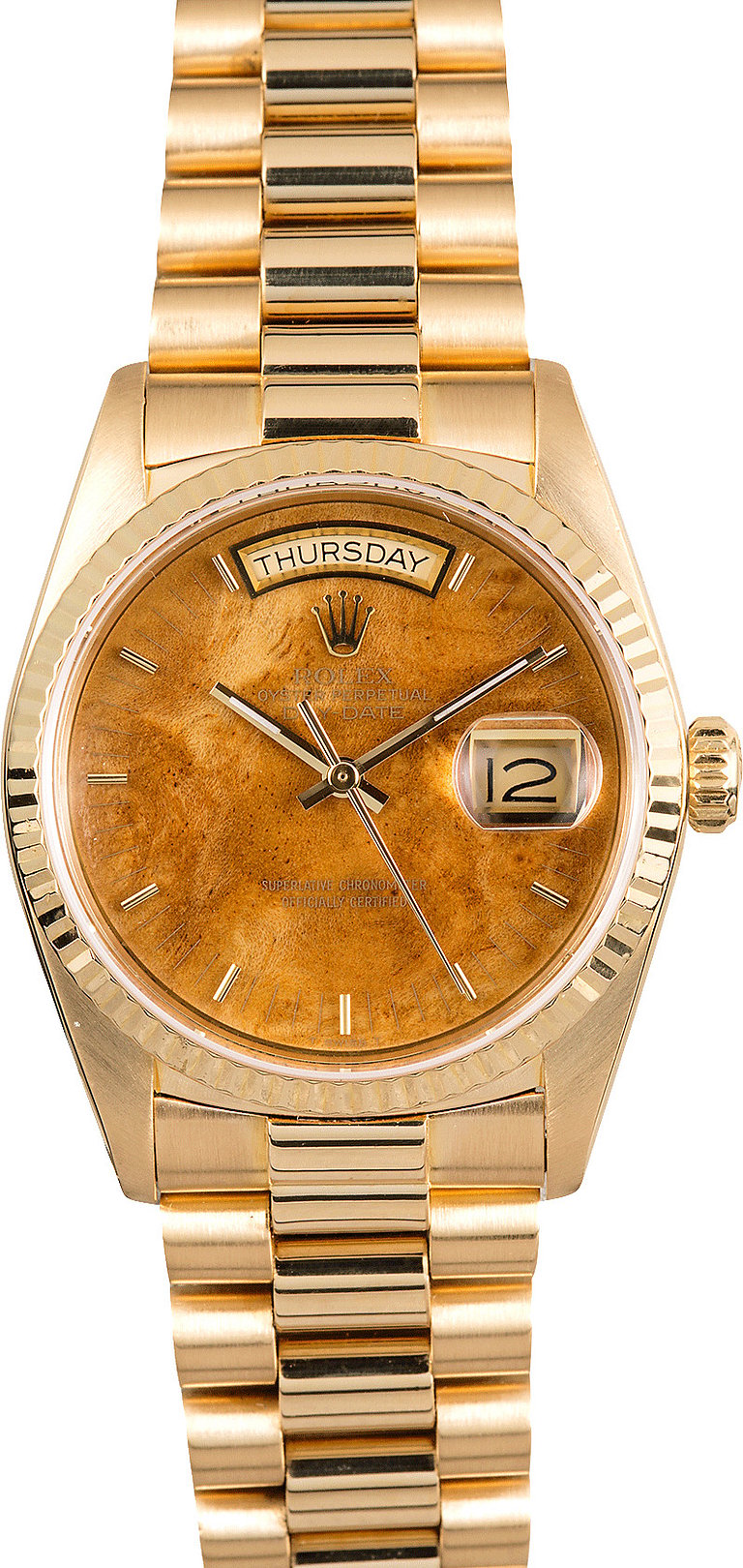 Rolex President 18038 Exotic Wood Dial