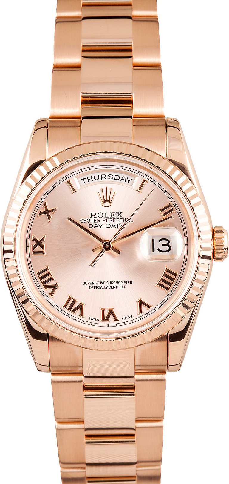 Rose Gold Presidential 118235