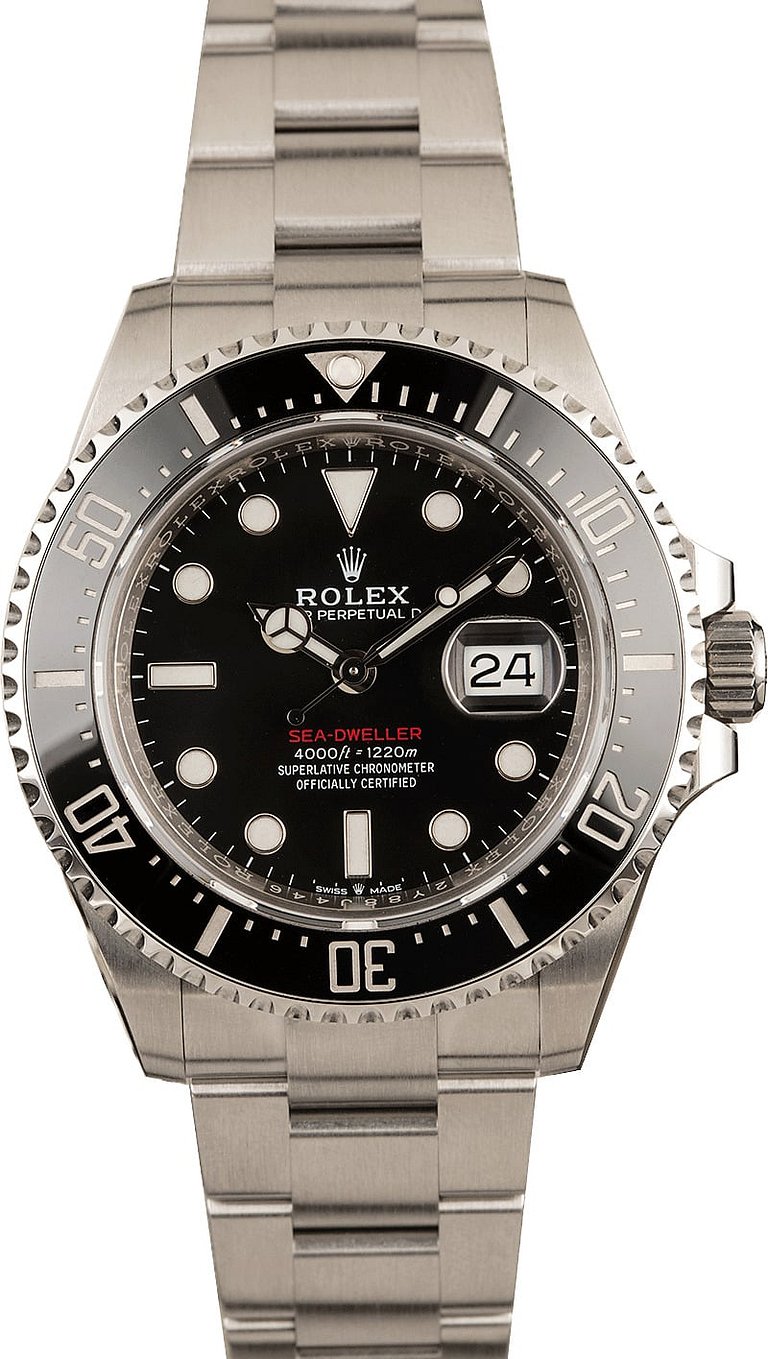 Rolex 126600 Red Lettering Sea-Dweller Ceramic