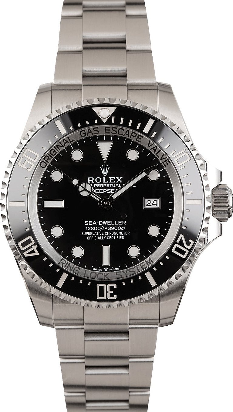 Pre Owned Rolex DeepSea SeaDweller 126660 New Model