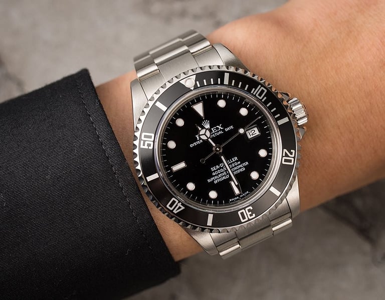 Men's Rolex Sea-Dweller 16600T Black Dial