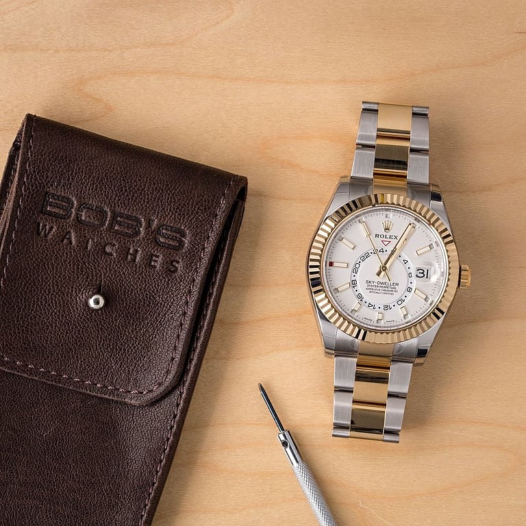 Unworn Rolex Sky-Dweller 326933 Two Tone Oyster