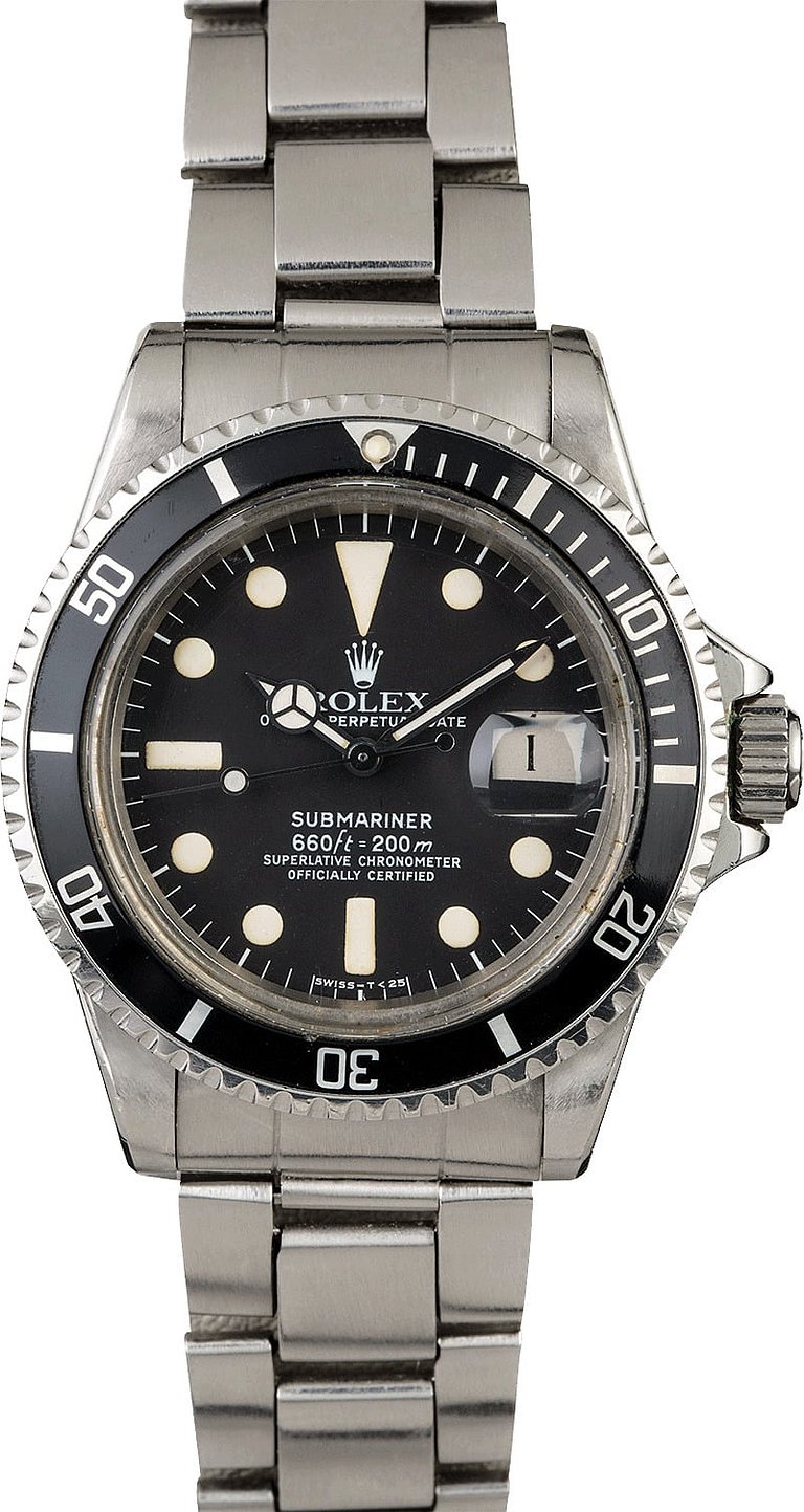 Vintage 1972 Rolex Submariner 1680