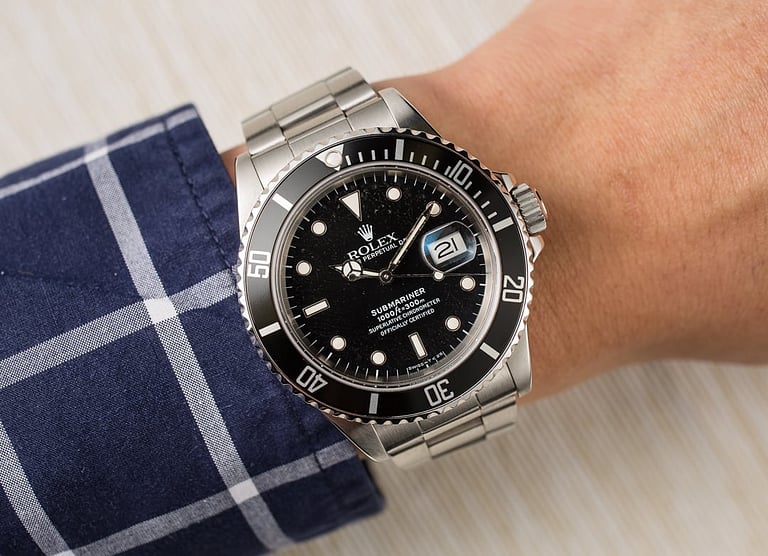 Rolex Submariner 168000 904L Steel